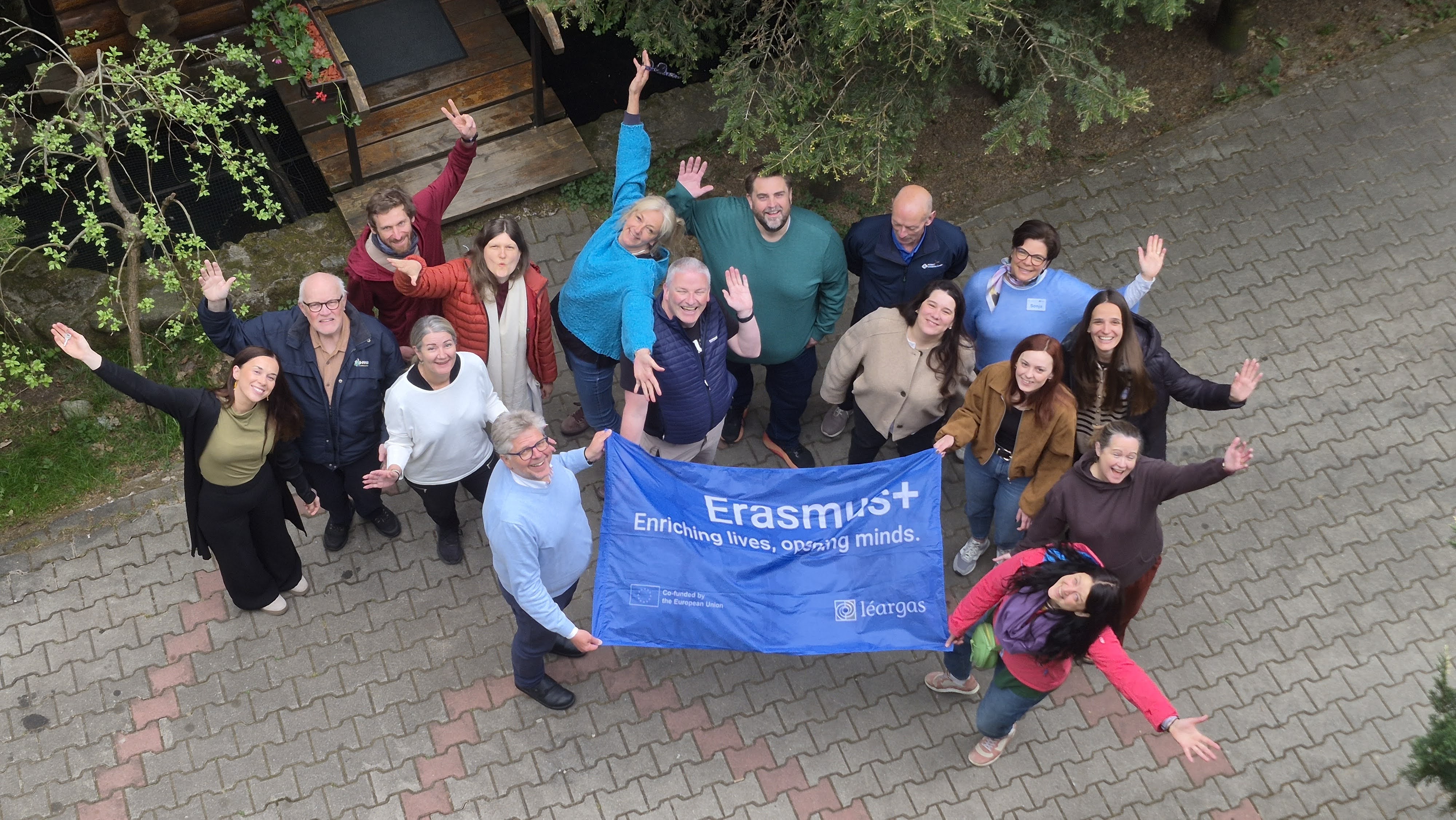 Participants at the REAL gathering in Romania