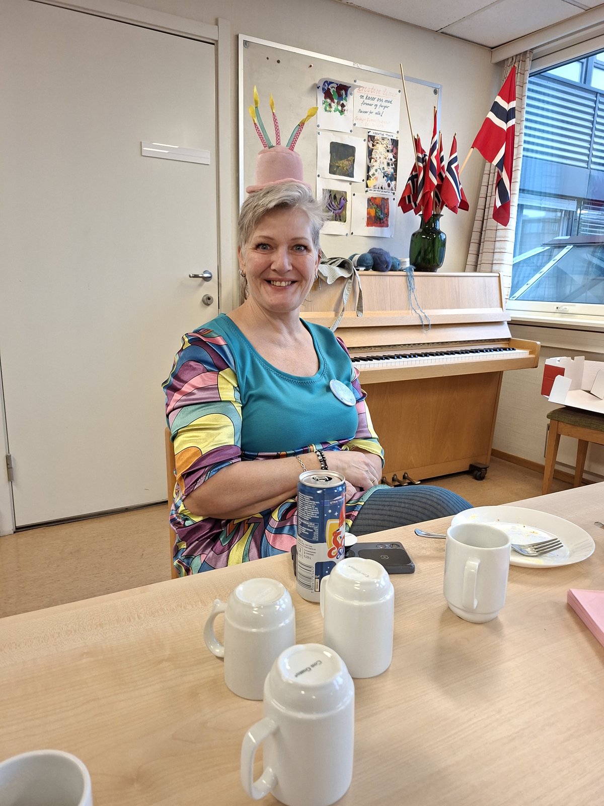 Anita på frivilligsentralen