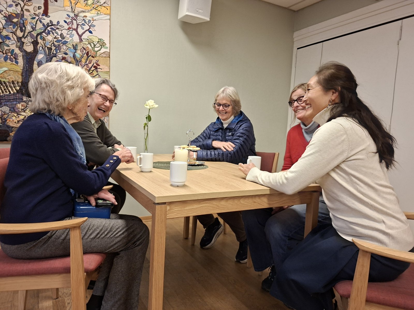 Samling på møteplassen