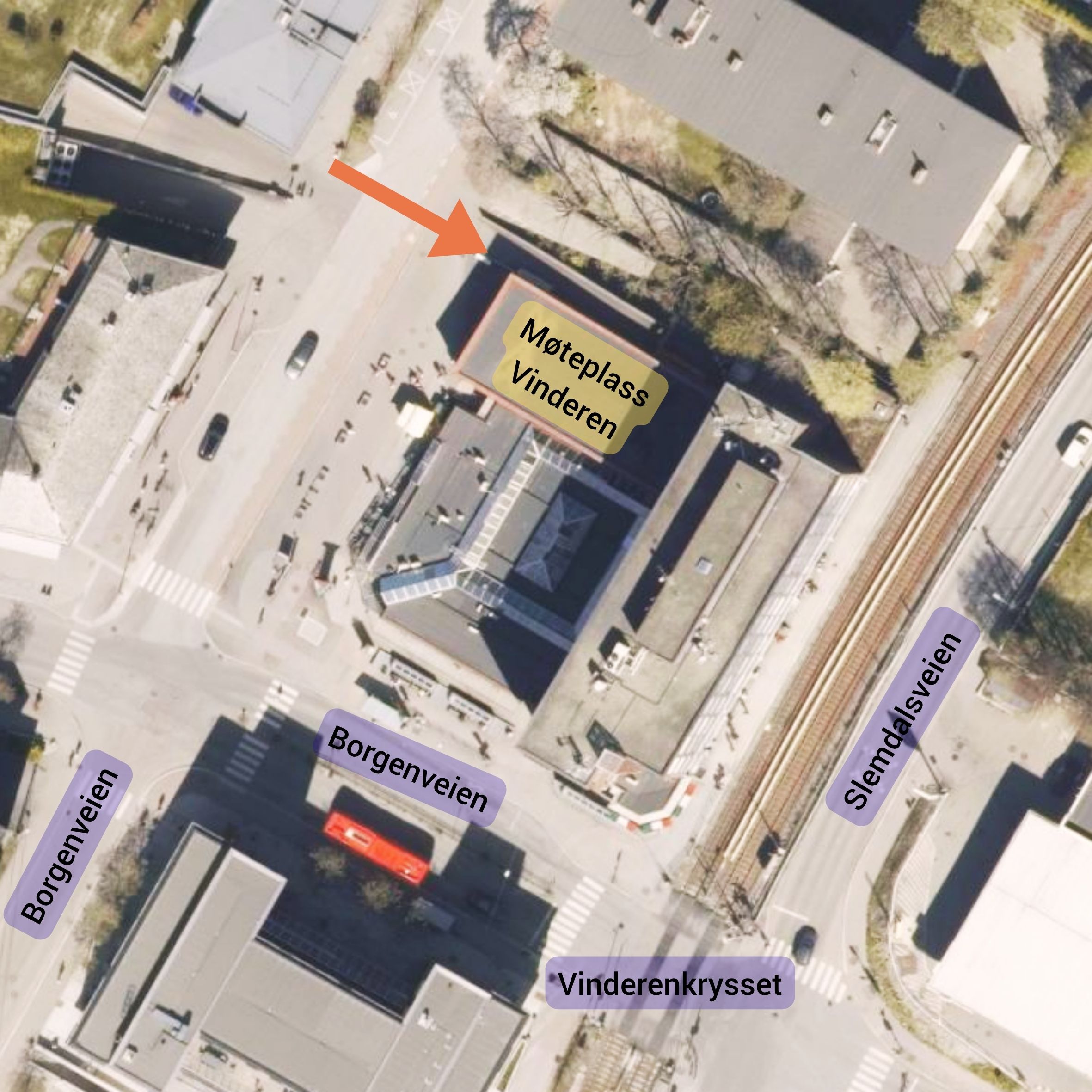 Oversiktsbilde fra Vinderen